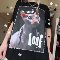 Image 1 of Tattoo Kitty Tee (made 2 order)