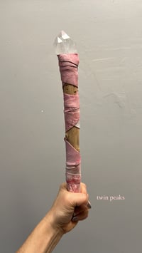Image 2 of *new* TWIN CRYSTAL WAND #2