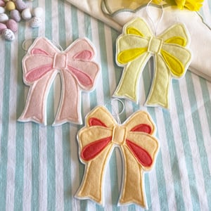 Image of Felt Bow Decorations