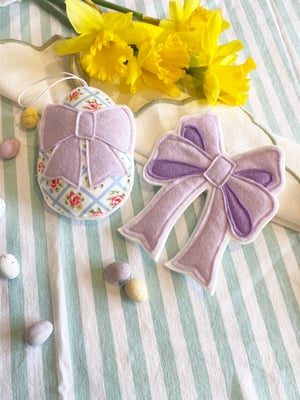 Image of Felt Bow Decorations