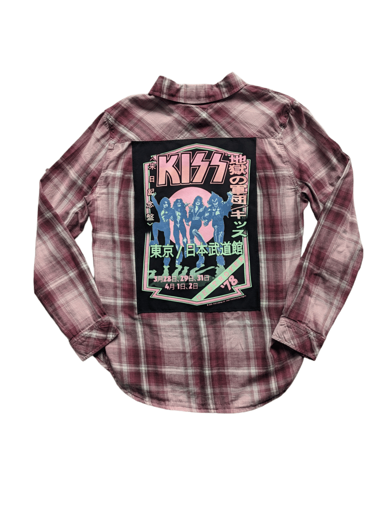 KISS Flannel Small Destroyer '78