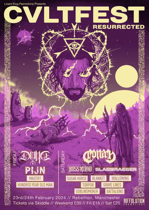 Image of CVLTfest Resurrected Official Shirt