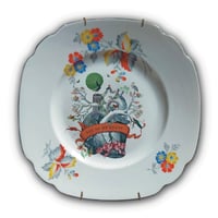Image 1 of Large Love Plate - All of my heart (Ref. 206a)