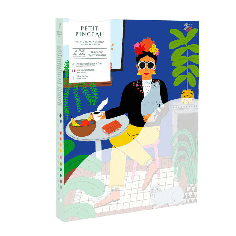 COFFRET PEINTURE AU NUMÉRO PETIT PINCEAU (PLUSIEURS MODÈLES)