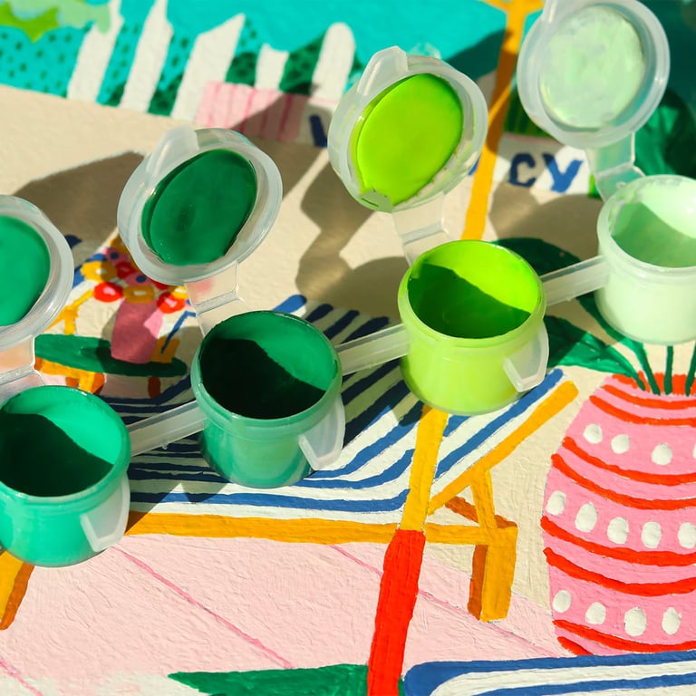 COFFRET PEINTURE AU NUMÉRO PETIT PINCEAU - WEEK-END EN FRANCE (PLUSIEURS MODÈLES) Image 12