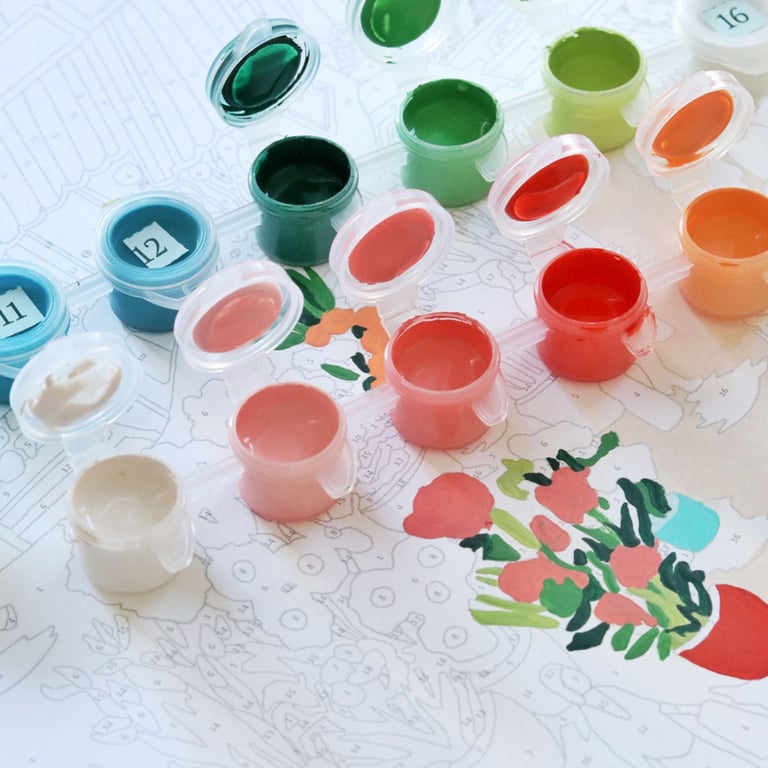COFFRET PEINTURE AU NUMÉRO PETIT PINCEAU - TOUR DU MONDE (PLUSIEURS MODÈLES) Image 14