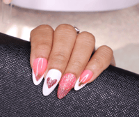 Image 1 of Heart B   Press On Nails