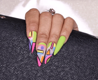 Image 1 of 90s BeBe  Press On Nails