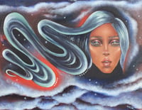 Image 1 of Swirling Skies Original Oil Painting