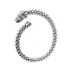 Clearance Priced SILVER DRAGON FLEXIBLE TORC BANGLE
