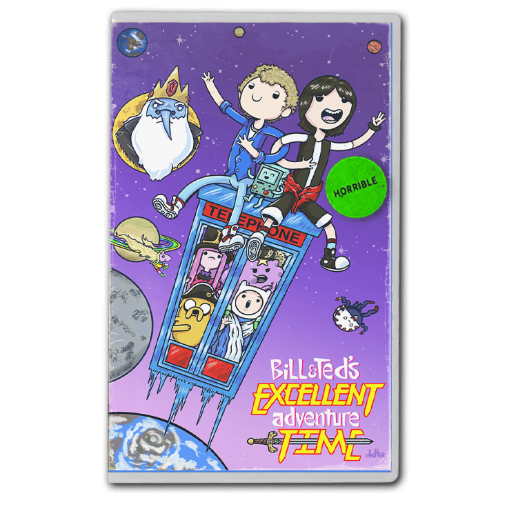 Bill & Ted's Excellent Adventure Time (VHS Goodie Box)