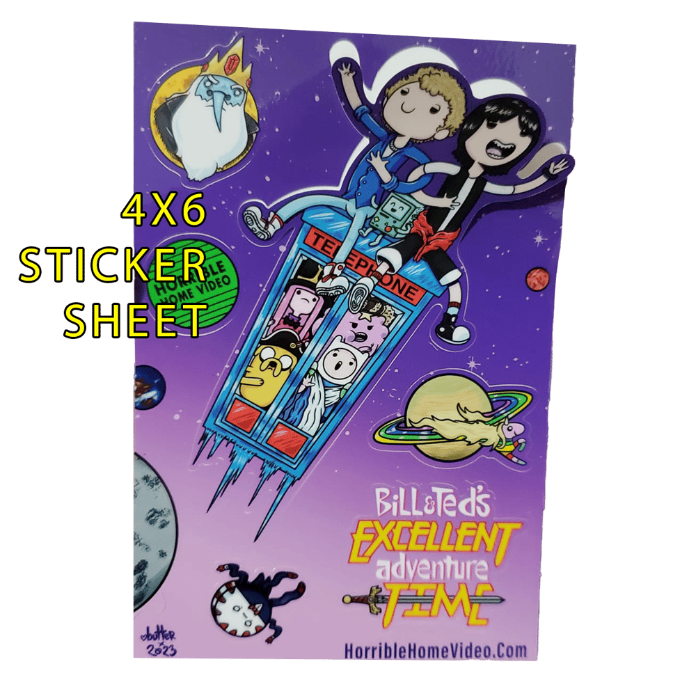 Bill & Ted's Excellent Adventure Time (VHS Goodie Box)