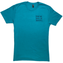 Swim Melbourne Masters T-shirt (Tahiti Blue/Navy)