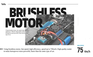 Image of BAJA BUGGY ROBBY GORDON 1/18 SCALE BRUSHLESS