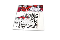 Image of Travis Was Here Sticker Pack