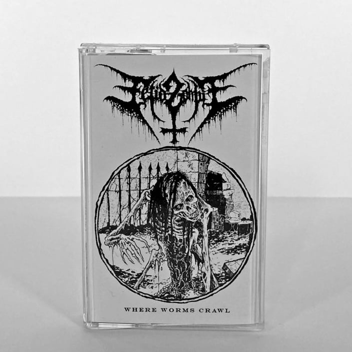 Image of Fetid Zombie - Where Worms Crawl EP Cassette