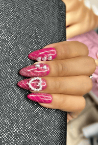 Image 2 of Sweet heart  Press On Nails