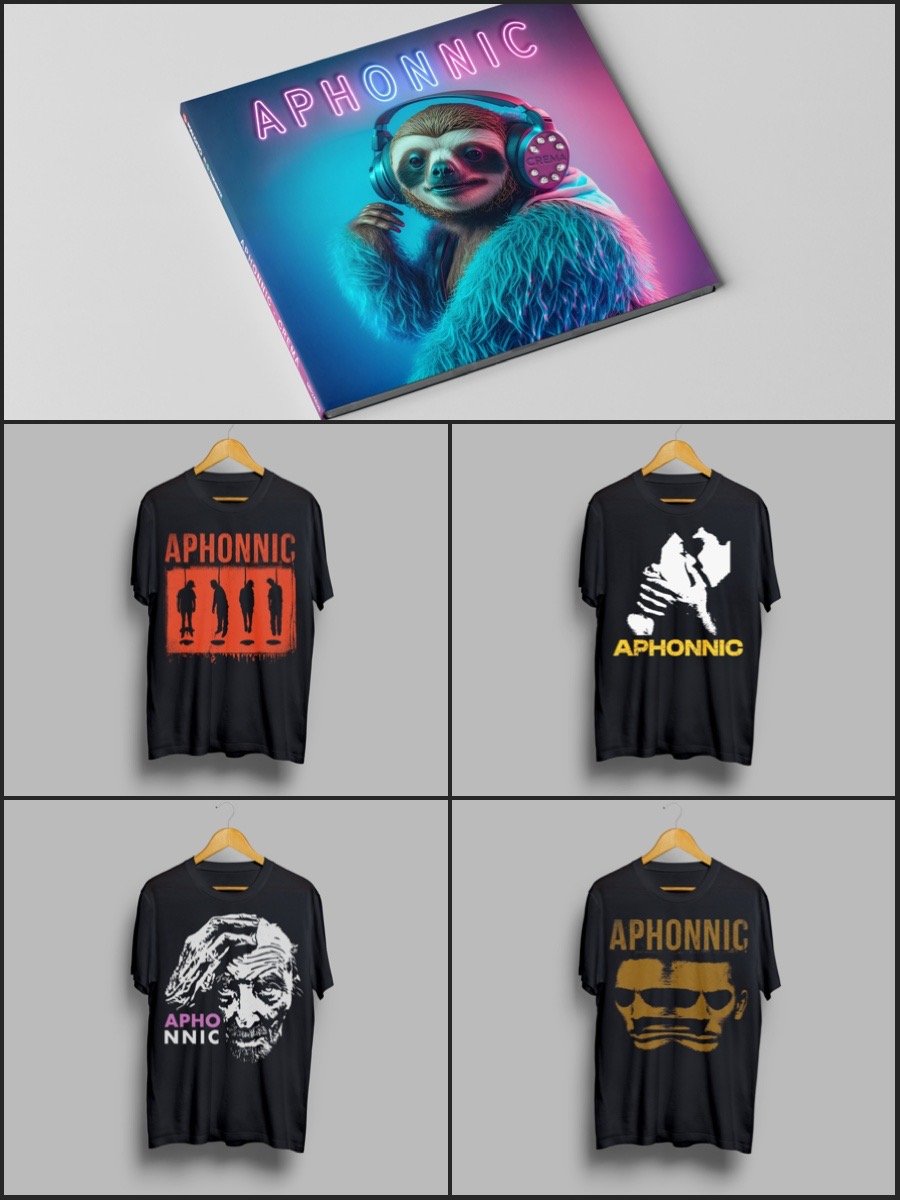 Image of CD "CREMA" + CAMISETA a elegir de estos cuatro diseños