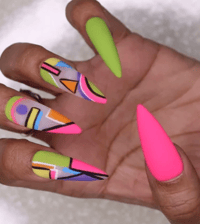 Image 3 of 90s BeBe  Press On Nails