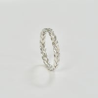 Image 2 of 3mm Wreath Ring in Silver