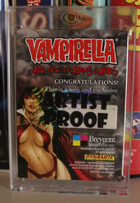 Image 2 of Artist Proof Sketch Card - Vampirella Trading Cards