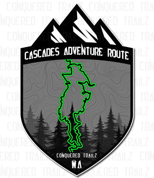 Image of Washington Cascades Adventure Route Trail Badge