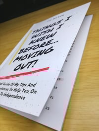 Image 2 of *PRE-ORDER* 'Things I Wish I Knew Before Moving Out' Book. Bulk Buying Only. (minimum order of 50)