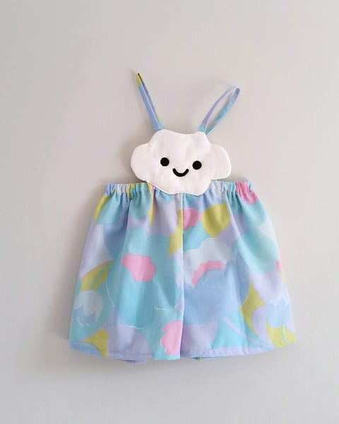 Image of Kawaii Cloud Romper 2-4T