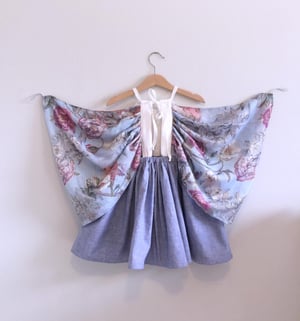 Image of Floral Fairy Winged Dress 4/5T