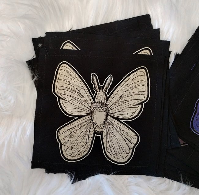 ACORN MOTH PATCH