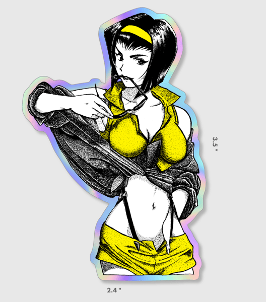 Image of FAYE VALENTINE - STICKER