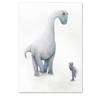 Image 3 of I Dream of Dinosaurs - Brachiosaurus  Dinosaur Print