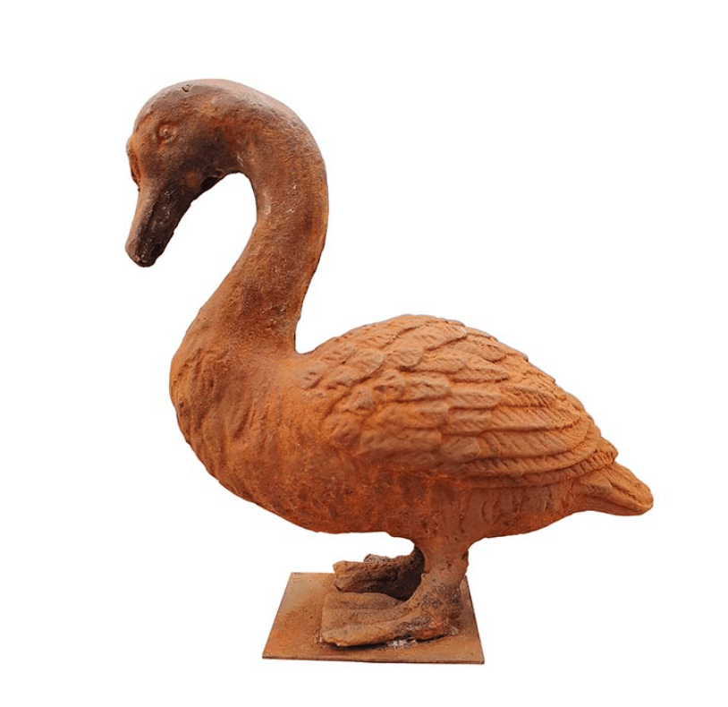 Image of Small Cast Iron Goose 