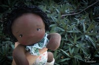 Image 2 of Basil-  9.5 inch Waldorf Baby Doll