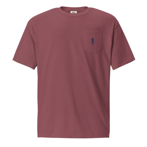 Image of Pocket T // Blue Ink