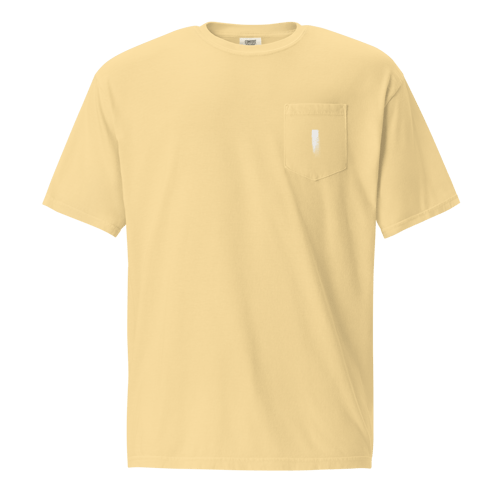 Image of Pocket T // White Ink