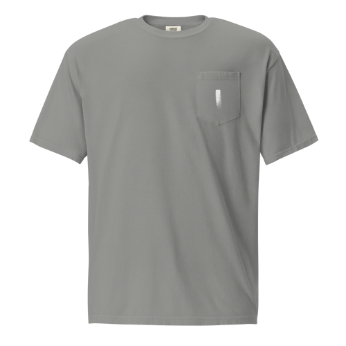 Image of Pocket T // White Ink