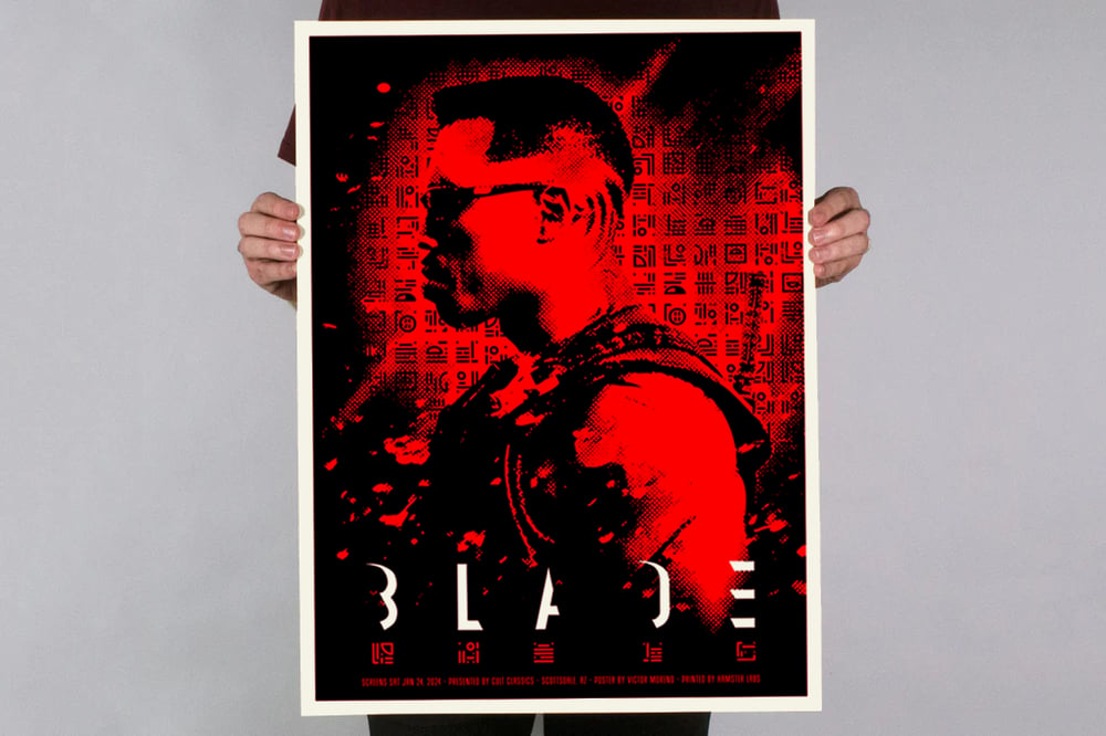 BLADE - 18 X 24 LIMITED EDITION SCREENPRINTED POSTER