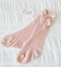 Knee High Knit Socks