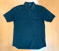 Image 1 of Undercover Jun Takahashi 2009ss black cotton polo shirt, size 3 (M)