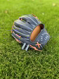 Image 2 of 11.5" Infielders Glove One-Piece Web (Navy)