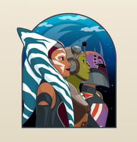 Image 1 of “Our Rebellion" Ahsoka Hera Sabine Preorder Pin