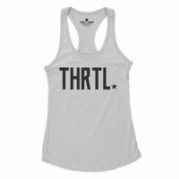 THRTL Star Tank Top - White