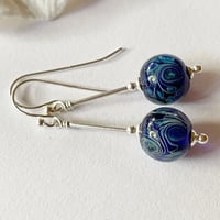 Image 2 of Blue Earrings