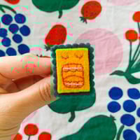 Image 1 of Braceface Stamp Brooch