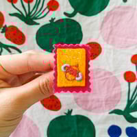 Image 1 of Bee Stamp Brooch
