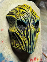 Image 2 of RAKNID Mask (Yellow & Blue)