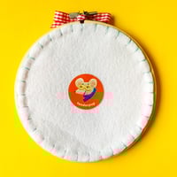 Image 3 of "Goodbye, Cotton Candy" Hoop