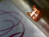 Image 1 of Cat & gold flakes