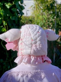 Image 2 of La Modiste: Vintage Quilt Cow Hat